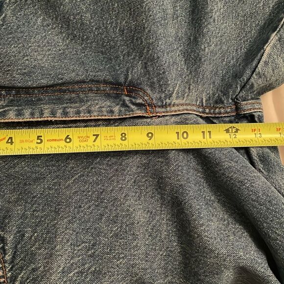 Gitano VTG 90s High Waisted Tapered Denim Mom Blue Jeans Womens Size 14 Short - Picture 6 of 13